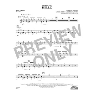 Hello - Percussion 1